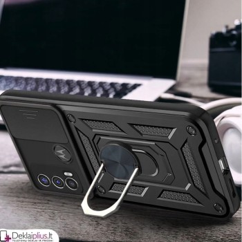 5in1 smūgiams atsparus dėklas su žiedu ir kameros apsauga (Motorola Moto E30/E40/E20S) 5in1 smūgiams atsparus dėklas su žiedu ir kameros apsauga (Motorola Moto E30/E40/E20S)